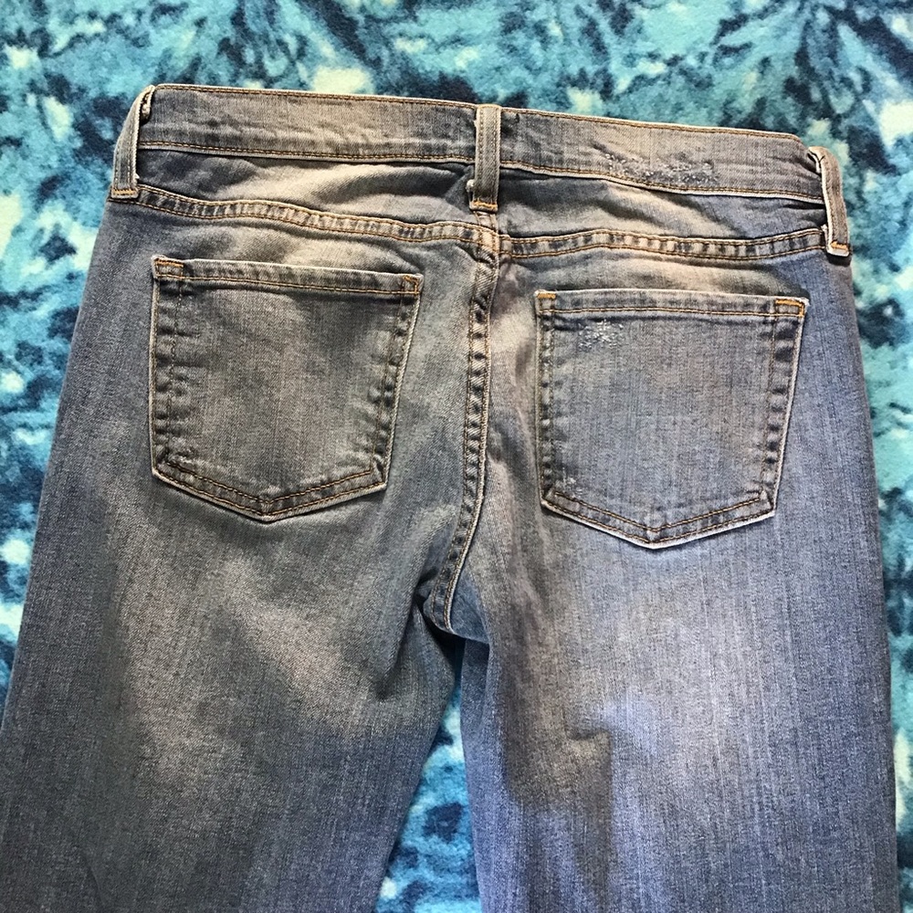 Just Black - Distressed, Mid Rise Ankle Jeans - Picture 5 of 8